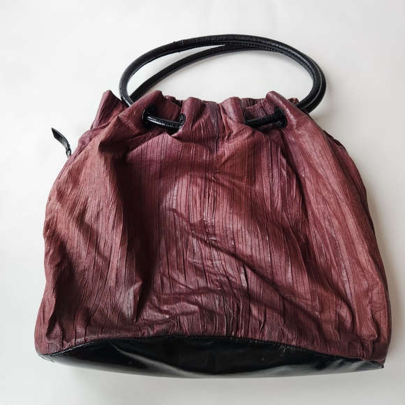 Nordstrom Handbags - Nordstrom Genuine Leather Burgundy Women's Shoulder Hand Bag Purse